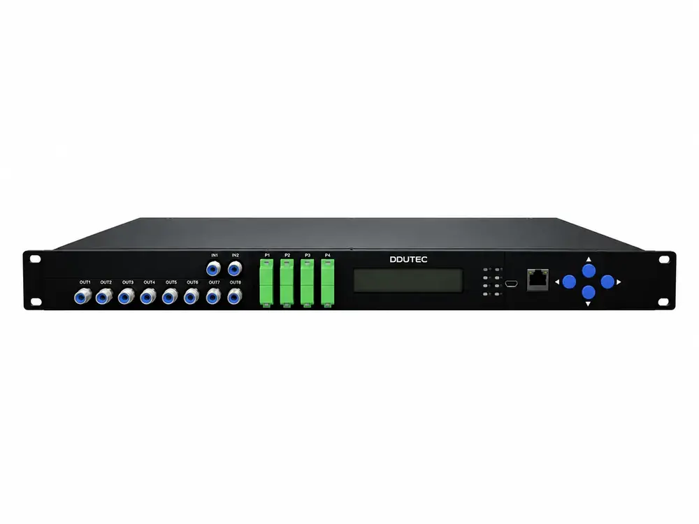 DDU-OLR8400 / DDU-OLR8800 4/8-Way Return Path Optical Receiver